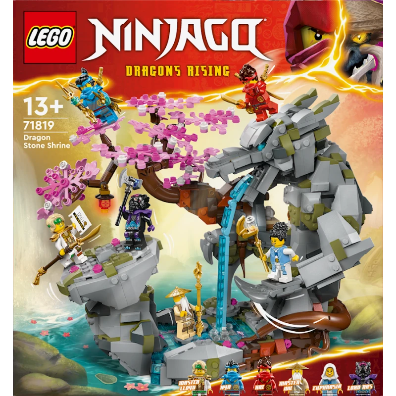 Конструктор LEGO Ninjago Dragon Stone Shrine 71819, 13+ лет, 1212 деталей