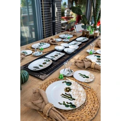 Набор для завтрака Porland Nevada 04POR033952, 38 предметов, на 6 персон, фарфор, разноцветный