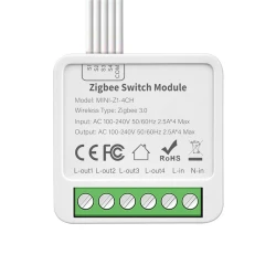 Умная система освещения Tuya Smart 4CH ZigBee Switch Remote Controller