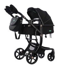 Uşaq arabası Kidilo G600, qara
