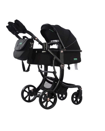 Uşaq arabası Kidilo G600, qara