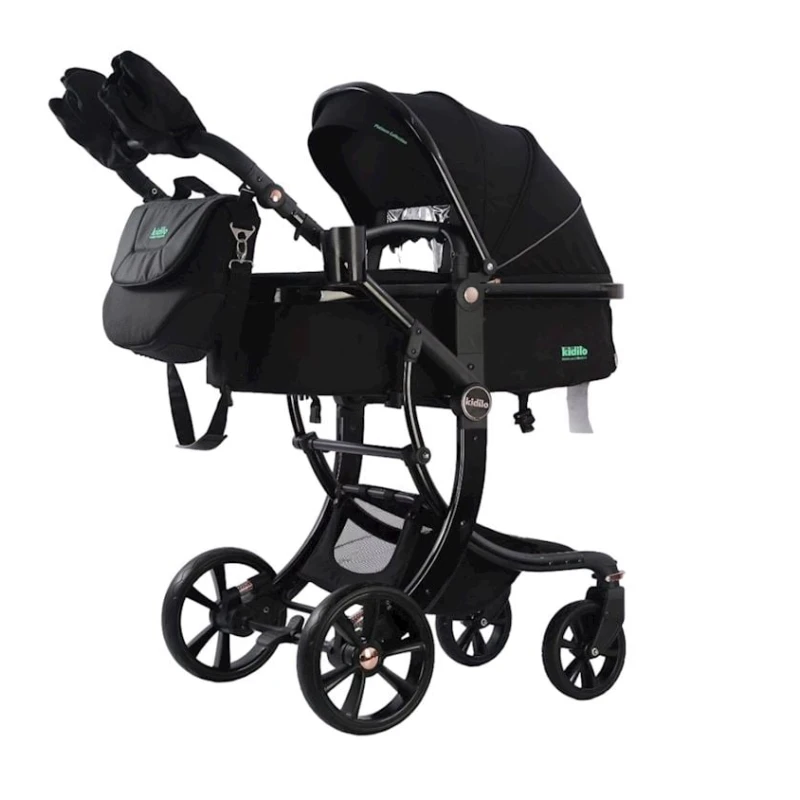 Детская коляска Kidilo G600, черная