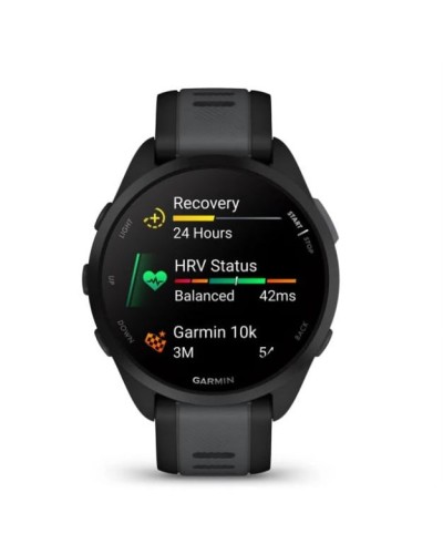 Умные часы Garmin Forerunner 165 AMOLED Gps черные