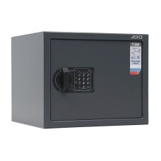 Ofis seyfi AIKO T 280, elektron kodlu, tünd boz