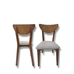 Стул NordWood, бежевый, 79x42x44 см Стул NordWood, бежевый, 79x42x44 см