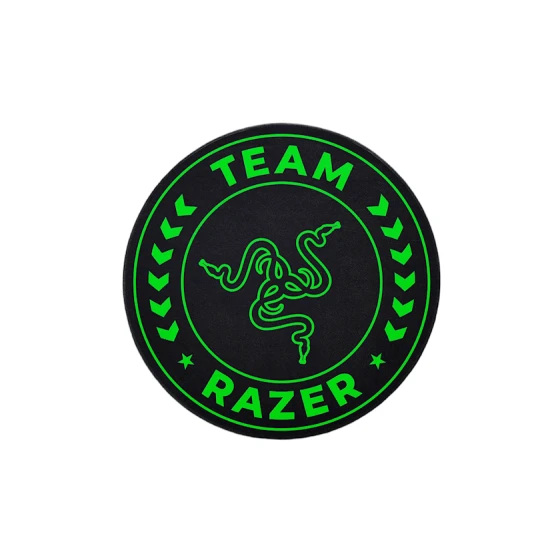 Защитный коврик под кресло Team Razer Floor Rug Black/Green, 120х120 см, полиэстер/бархат Защитный коврик под кресло Team Razer Floor Rug Black/Green, 120х120 см, полиэстер/бархат