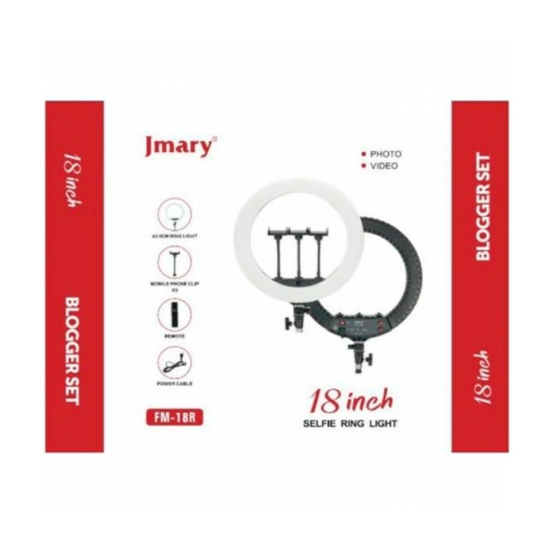 Лампа кольцевая для смартфона Jmary FM-18R Лампа кольцевая для смартфона Jmary FM-18R