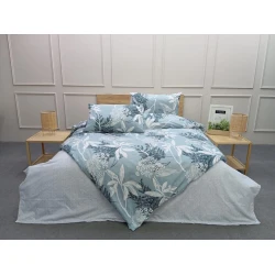 Комплект постельного белья MiraNova DMTZ-067, простыня 160х240 см, пододеяльник 160х220 см, наволочка 50х70 см, односпальный, разноцветный