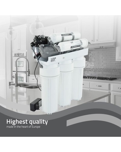 Əks osmos üçün filtr Platinum Wasser Ultra 6B motor ilə, ağ