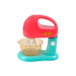 Игрушечный блендер пластик, бирюзовый/красный