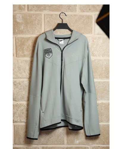 Tolstovka azarkeşlər üçün Nike DX0822-330, boz, parça, ölçü XL