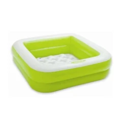 Надувной бассейн Intex H57225588100NP-1, 86x86x25 см, 57 л, зеленый