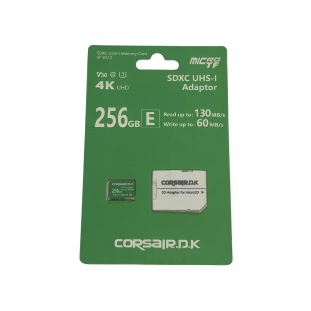Yaddaş kartı Corsair D.K 256GB SD Adapter Free
