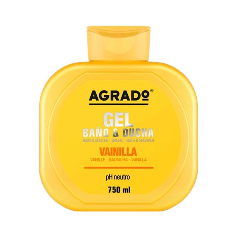 Duş geli Agrado Vanilla Bath and Shower Gel, 750 ml