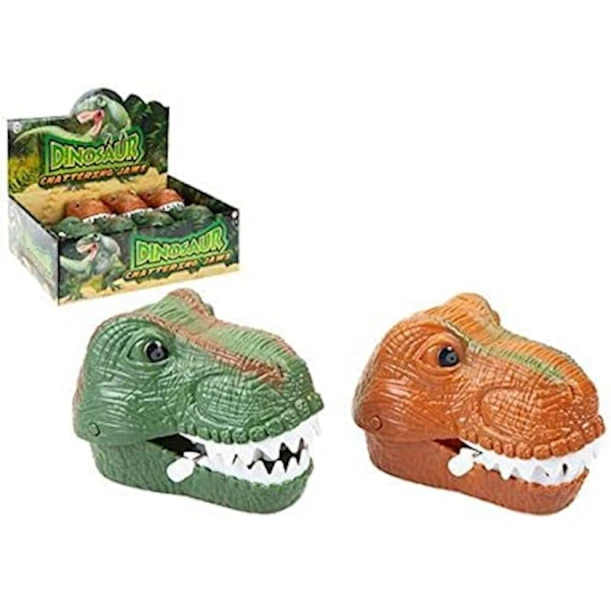 Динозавр Wind Up Chattering Teeth Dinosaur, зеленый/оранжевый, 3+ лет Динозавр Wind Up Chattering Teeth Dinosaur, зеленый/оранжевый, 3+ лет