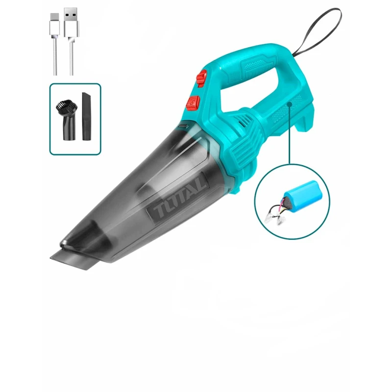 Беспроводной автомобильный пылесос Total TVLI2026 Беспроводной автомобильный пылесос Total TVLI2026