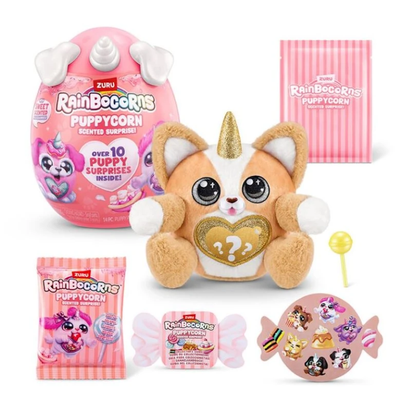 Фигурка-сюрприз Zuru Rainbocorns Puppycorn Scent Surprise, товар в ассортименте Фигурка-сюрприз Zuru Rainbocorns Puppycorn Scent Surprise, товар в ассортименте