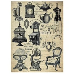 Рисовая бумага для декупажа Cadence - 210, А3, 29.7x42 см