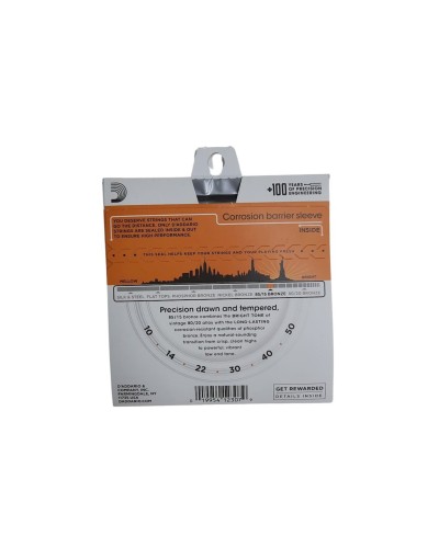 Akustik gitara simləri D’Addario RST-0139