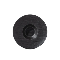 Тарелка глубокая Wilmax Slatestone WL‑661115/A, круглая, 200 мл, диаметр 24 см, фарфор, черный