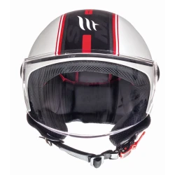 Мотошлем MT Helmets Street Entire D1 Gloss Pearl Red, размер L
