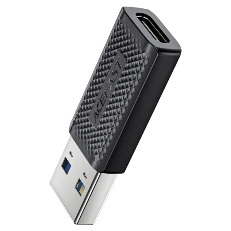 Адаптер Acefast J2 -USB-A, черный