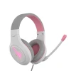 Наушники-гарнитура Meetion MT-HP021, White/Pink Наушники-гарнитура Meetion MT-HP021, White/Pink