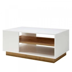 Журнальный стол M3, коричневый/белый, 90х48х59 см Журнальный стол M3, коричневый/белый, 90х48х59 см