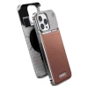 Чехол для Apple iPhone 14 Pro Max Silver,Brown (Aluminum Case)