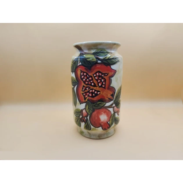 Ваза Chinitouch с декором в виде граната, керамика, 19 см Ваза Chinitouch с декором в виде граната, керамика, 19 см