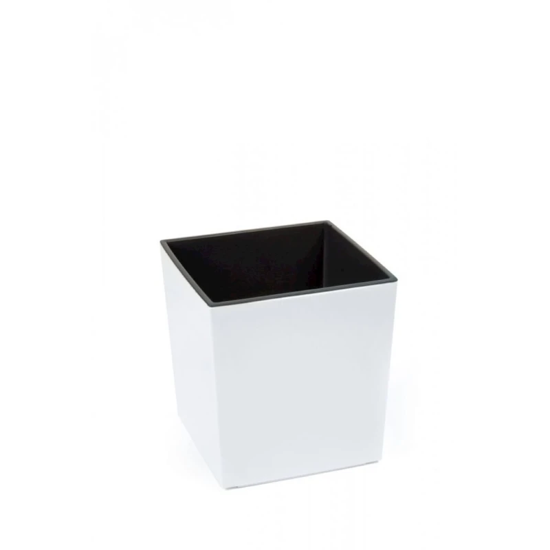 Горшок Lamela Juka ME-554, 40x40x41.5 см, пластик, белый