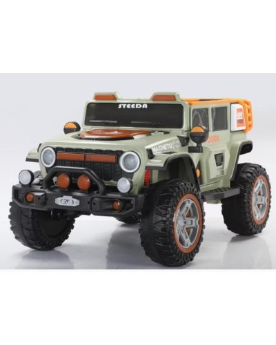 Uşaq elektrik avtomobili, yaşıl, 4 motor - Family Shop_Электромобиль 11