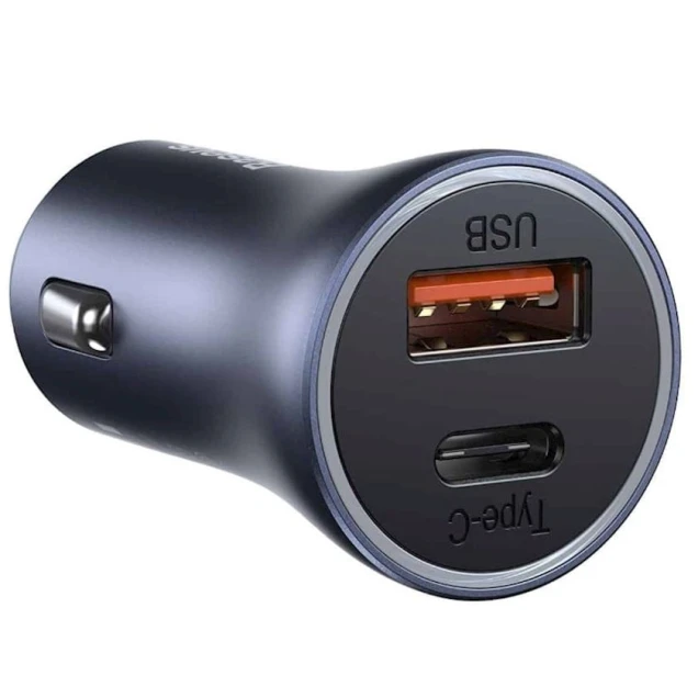 Зарядное устройство автомобильное Baseus U-C40W, Gray Зарядное устройство автомобильное Baseus U-C40W, Gray