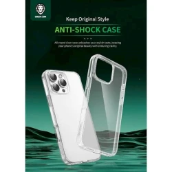 Набор Green Lion 4 In 1 Defender Pack iPhone 16 Pro Max, чехол, защитное стекло, защитная пленка для камеры и телефона