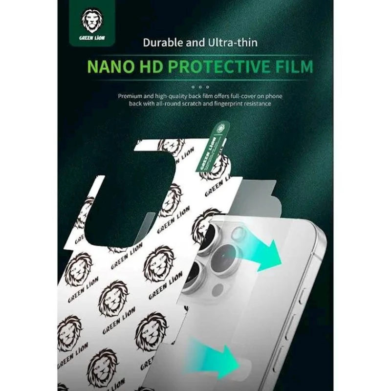 Набор Green Lion 4 In 1 Defender Pack iPhone 16 Pro Max, чехол, защитное стекло, защитная пленка для камеры и телефона