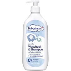 Çimizdirmək üçün gel və şampun Babydream Sensitive Çobanyastığı və pantenol ilə 500 ml