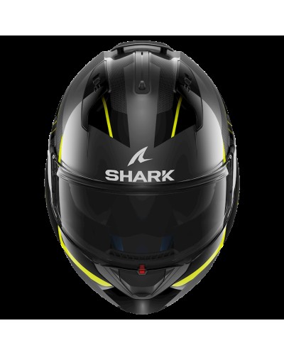 Motosikl dəbilqəsi Shark Evo ES KRYD, ölçü M, qara/sarı