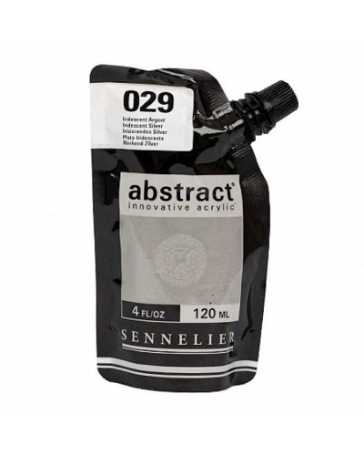 Akril boya Sennelier Abstract 029 Iridescent Silver, gümüş, 120 ml