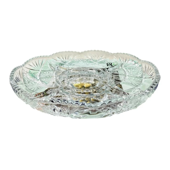 Менажница Green PD1100GCL, прозрачная