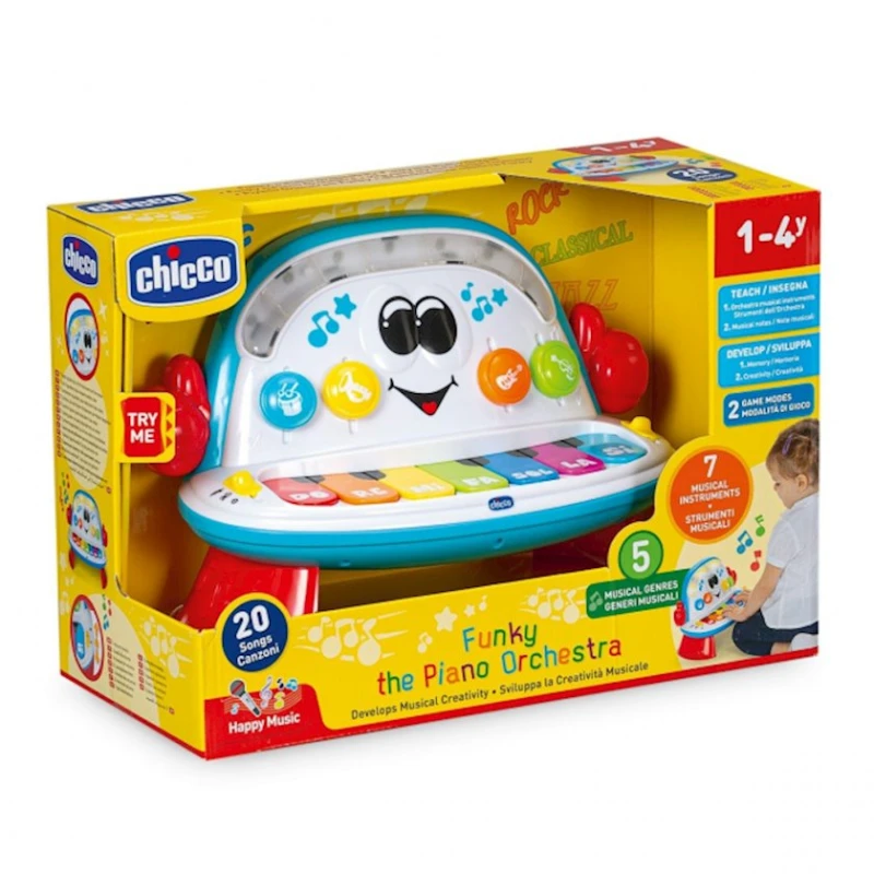 Игрушечное пианино Chicco Funky The Orchestra Piano