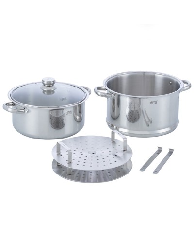 Buxarlı bişirici Gipfel Messina 1308, 30 sm, paslanmayan polad, 8.7 l