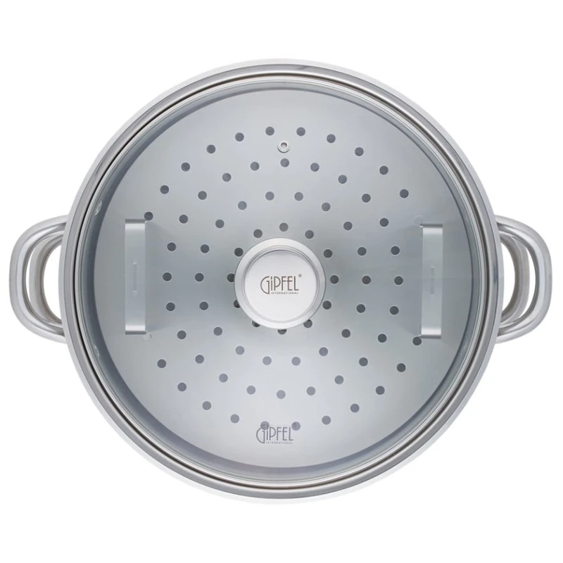 Пароварка Gipfel Messina 1308, 30 см, нержавеющая сталь, 8.7 л Пароварка Gipfel Messina 1308, 30 см, нержавеющая сталь, 8.7 л