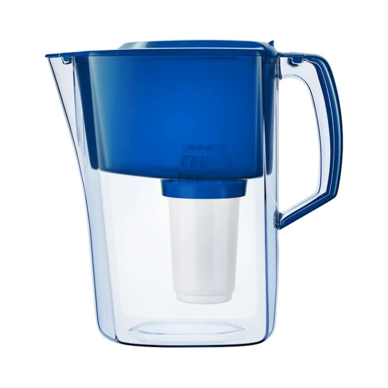 Фильтр-кувшин для очистки воды Akvafor Atlant A5, 4 л, прозрачный/синий, 26.7х15.2х25.8 см Фильтр-кувшин для очистки воды Akvafor Atlant A5, 4 л, прозрачный/синий, 26.7х15.2х25.8 см