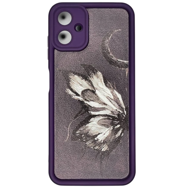 Çexol Samsung Galaxy A06 üçün Flower Purple Çexol Samsung Galaxy A06 üçün Flower Purple