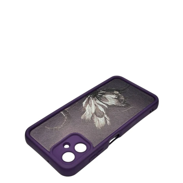 Çexol Samsung Galaxy A06 üçün Flower Purple Çexol Samsung Galaxy A06 üçün Flower Purple