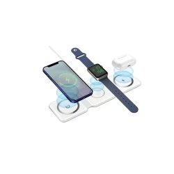 Беспроводное зарядное устройство 3-in-1 Foldable Magnetic 15W