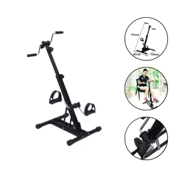 Портативный велотренажер Gymnic 4839, механическая система нагрузки