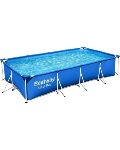 Hovuz Bestway Steel Pro, 400x211x81 sm, göy