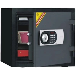 Сейф мебельный Diplomat 119 EK, c электронным кодовым замком и ключом, серый