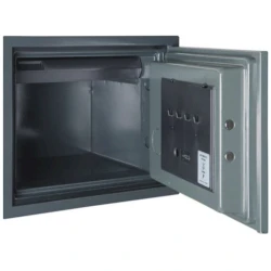 Сейф мебельный Diplomat 119 EK, c электронным кодовым замком и ключом, серый